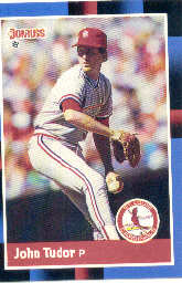 1988 Donruss Baseball Cards    553     John Tudor